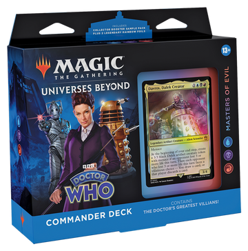 Masters of Evil - Dr Who Commander Deck