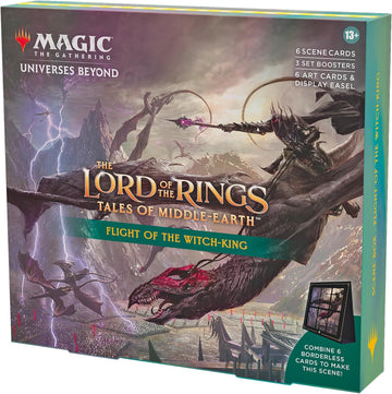 Flight of the Witch-King - Lord of the Rings scene box