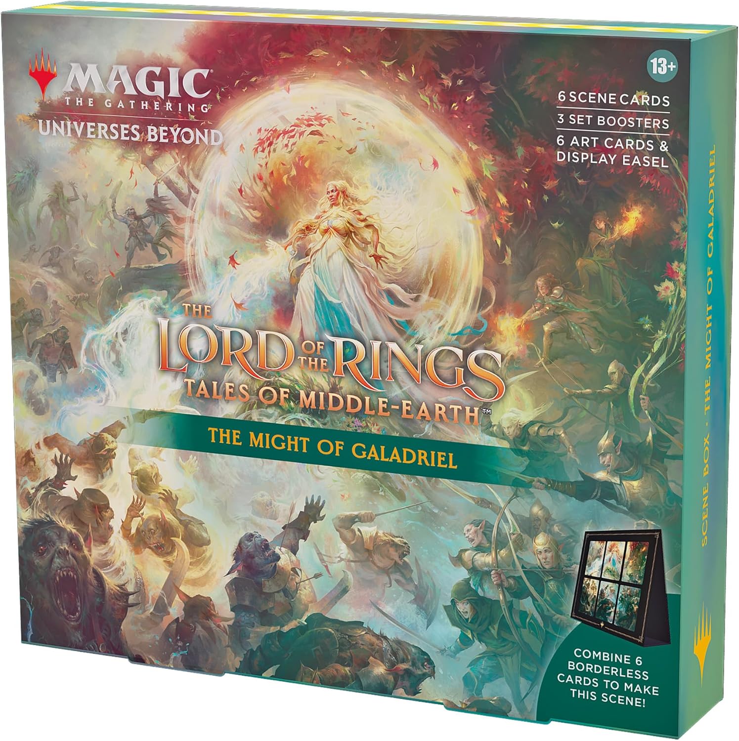 The Might of Galadriel - Lord of the Rings scene box