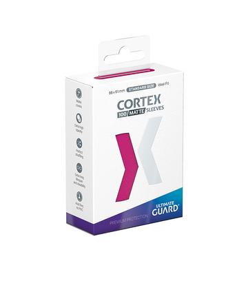 Ultimate Guard - Cortex Sleeves Standard Size - Matte Pink 100pk