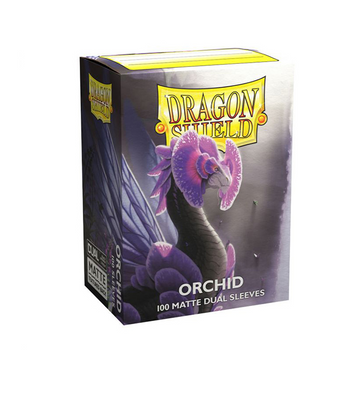 Dragon Shield - Dual Matte Standard Size Sleeves 100pk - Orchid
