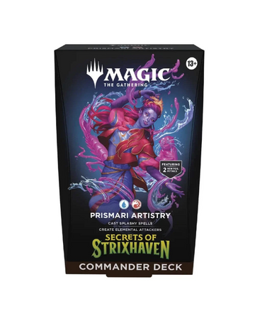 Prismari Artistry - Secrets Of Strixhaven - Commander Deck - Magic The Gathering