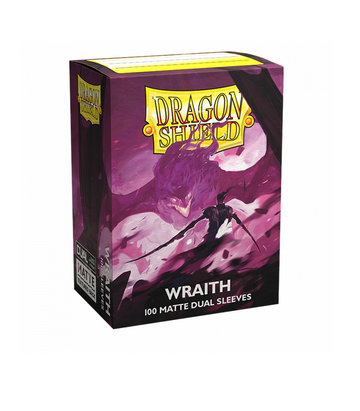 Dragon Shield - Dual Matte Standard Size Sleeves 100pk - Wraith